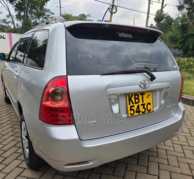 Toyota Corolla Fielder 2006 Silver