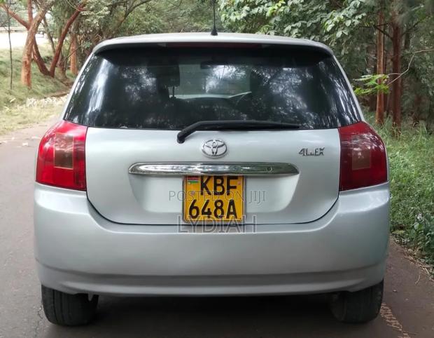 Toyota Allex 2002 Silver