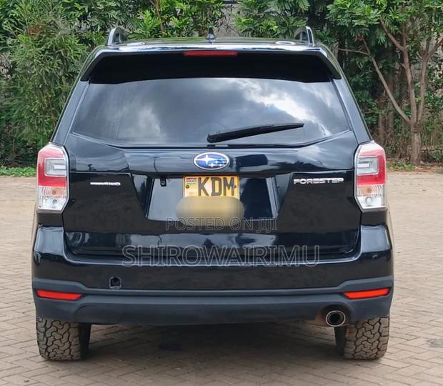 Subaru Forester 2017 Matt Black