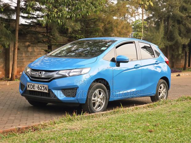 Honda Fit 2015 Blue
