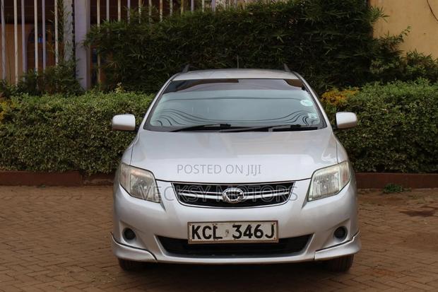 Toyota Corolla Fielder 2012 Silver