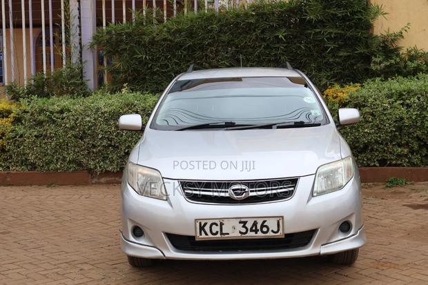 Toyota Corolla Fielder 2012 Silver