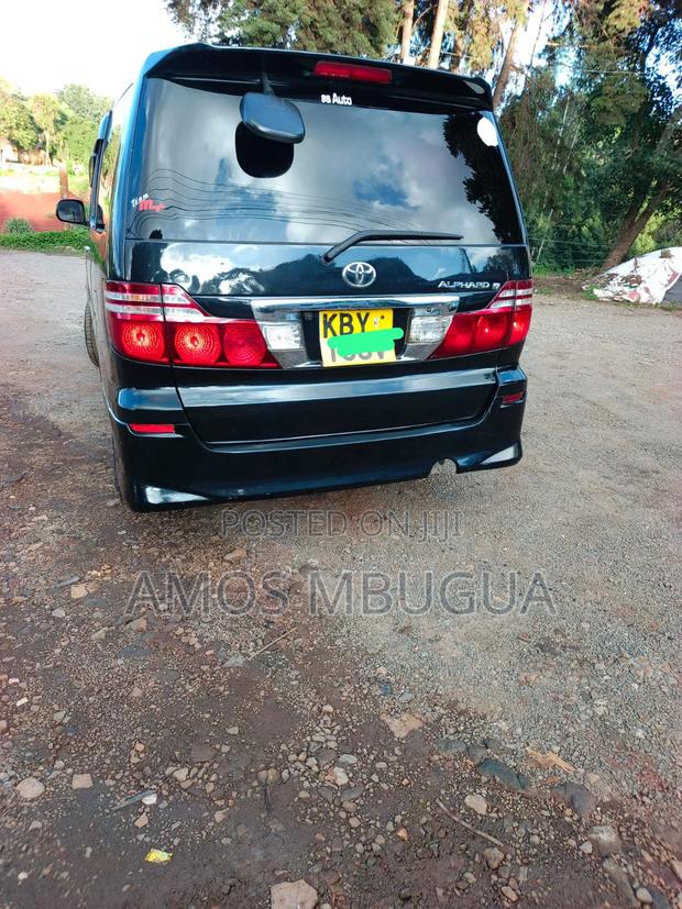 Toyota Alphard 2007 Black