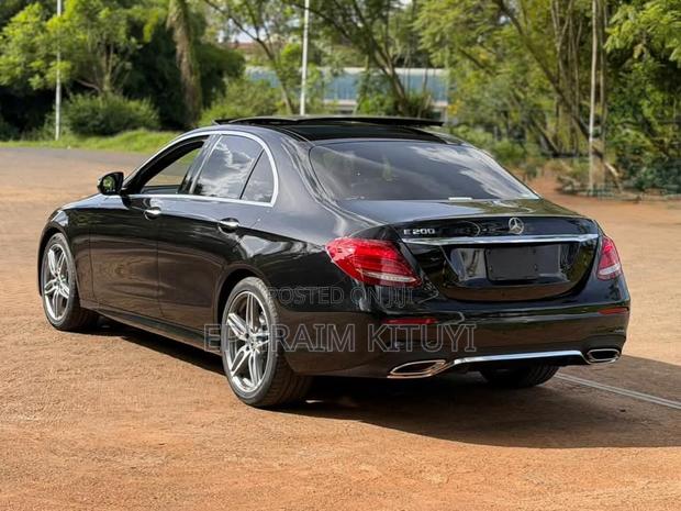 Mercedes-Benz E200 2019 Black