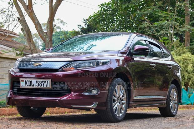 Toyota Harrier 2016 Maroon
