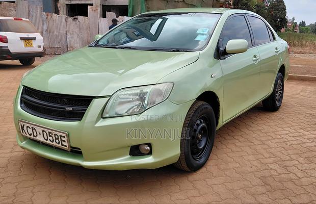 Toyota Axio 2009 Green