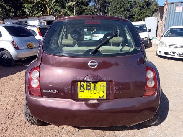 Nissan March 2006 Maroon