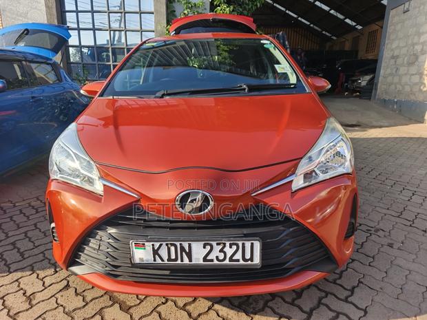Toyota Vitz 2018 Orange