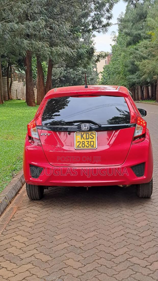 Honda Fit 2017 Red