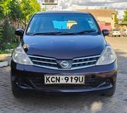 Nissan Tiida 2010 Burgundy for sale