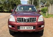 Toyota Land Cruiser Prado 3.0 D-4D 5dr 2007 Red for sale