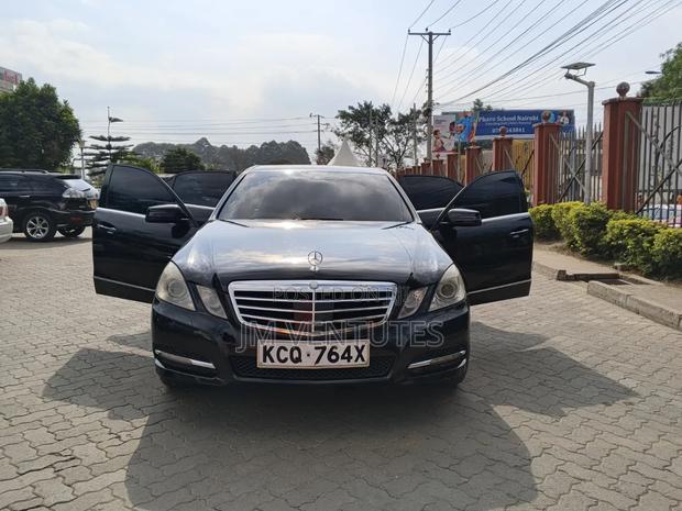 Mercedes-Benz E250 2012 Black