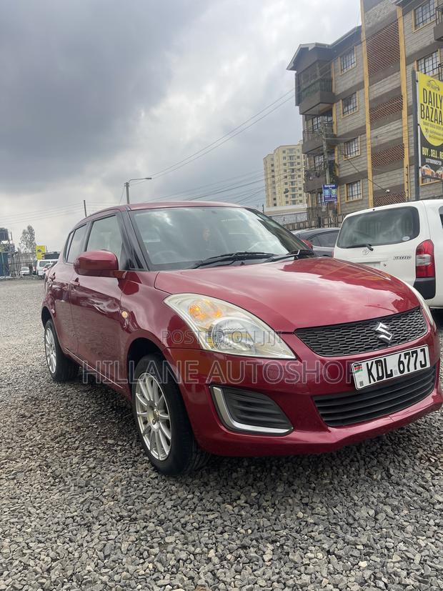 Suzuki Swift 2016 Red