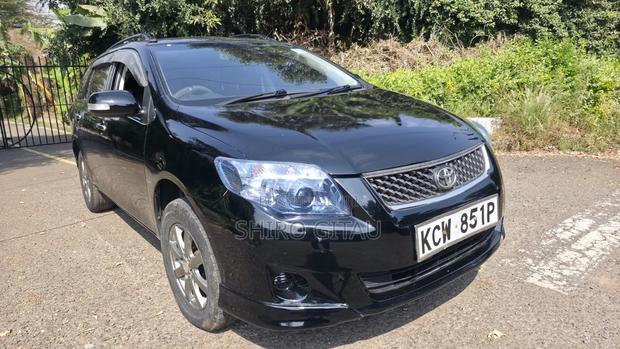 Toyota Corolla Fielder 2012 Black