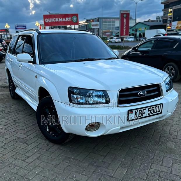Subaru Forester 2002 White
