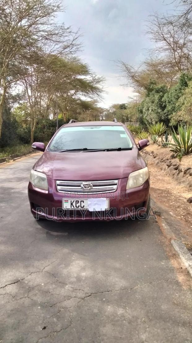 Toyota Corolla Fielder 2008 Maroon