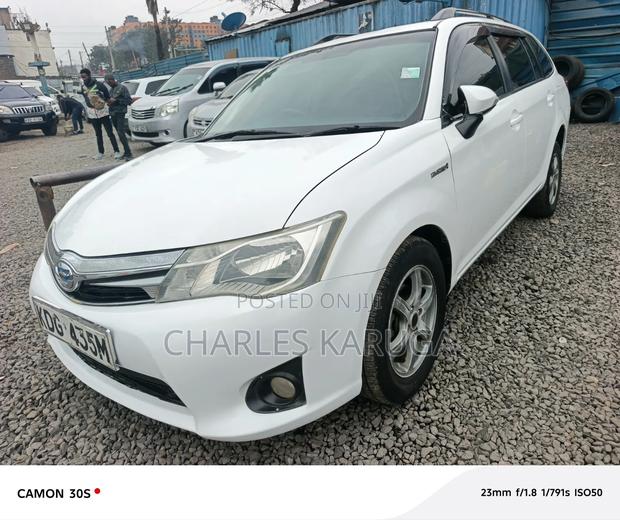 Toyota Corolla Fielder 2014 White