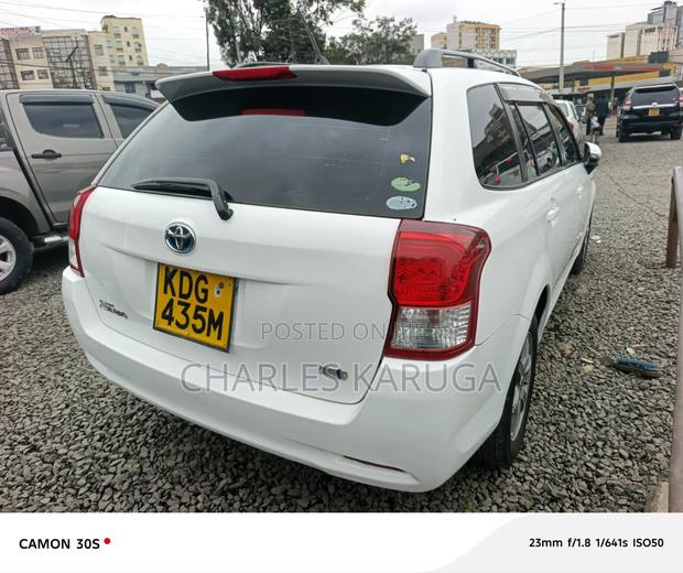 Toyota Corolla Fielder 2014 White