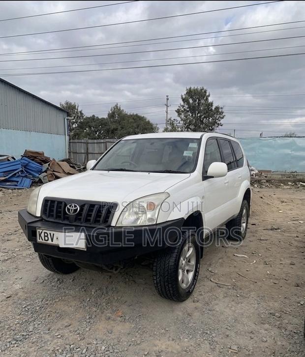 Toyota Land Cruiser Prado 3.0 D-4D 3dr 2008 White