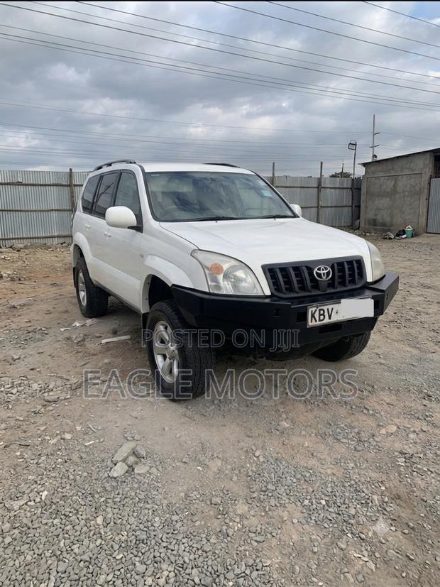 Toyota Land Cruiser Prado 3.0 D-4D 3dr 2008 White