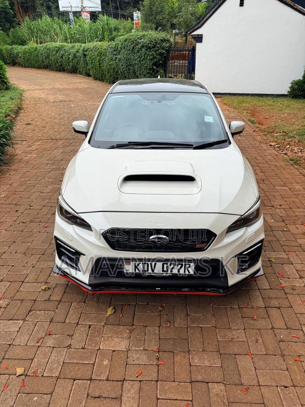 Subaru WRX STI 2019 White