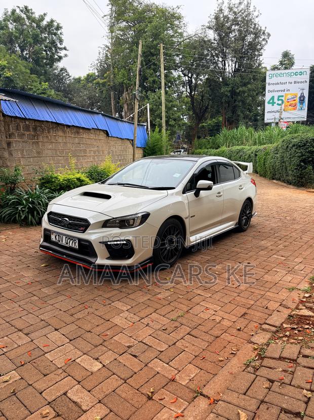 Subaru WRX STI 2019 White