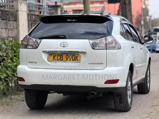 Toyota Harrier 2008 White