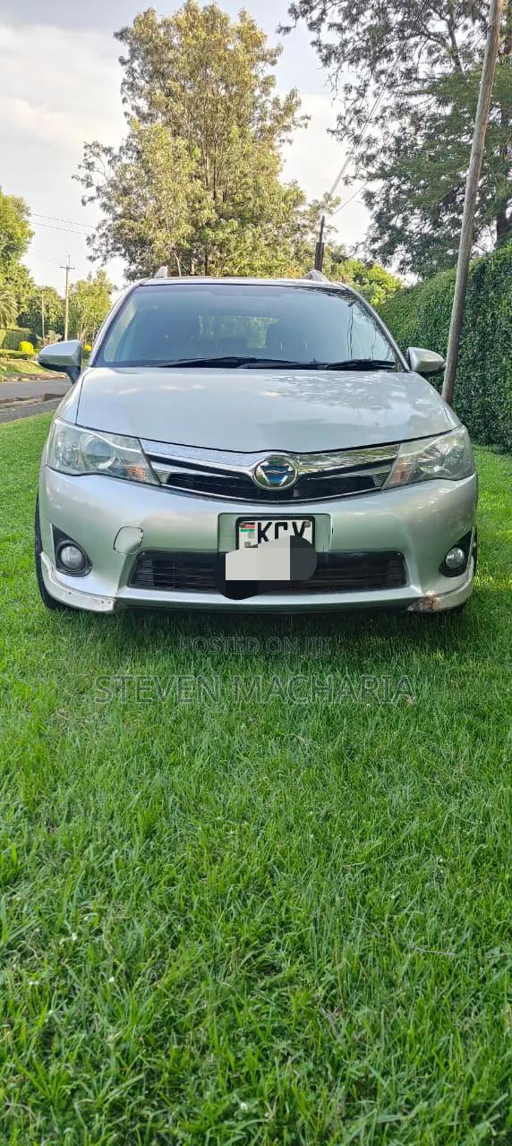 Toyota Corolla Fielder 2012 Silver
