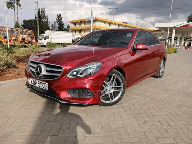 Mercedes-Benz E250 2017 Red