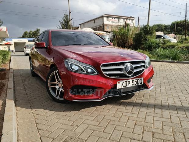 Mercedes-Benz E250 2017 Red