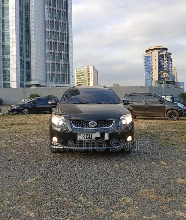 Toyota Corolla Fielder 2012 Black