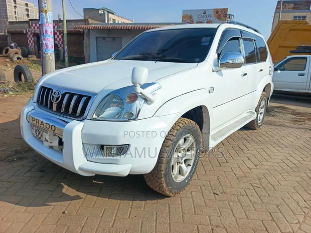 Toyota Land Cruiser Prado 2007 White