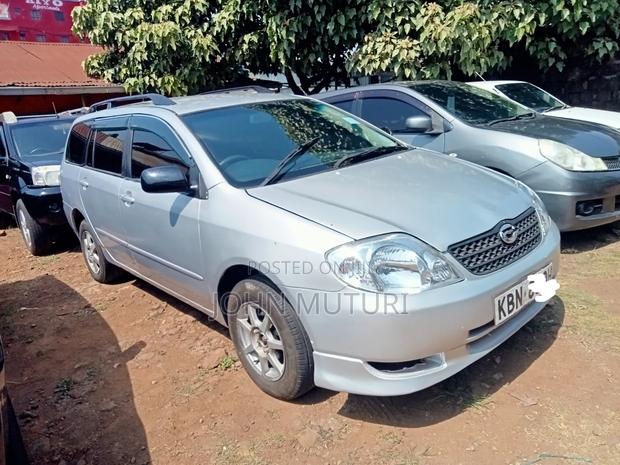 Toyota Corolla Fielder 2005 Silver