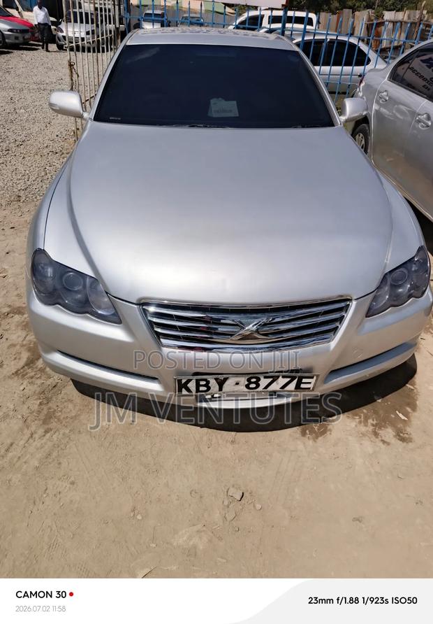 Toyota Mark X 2007 Silver