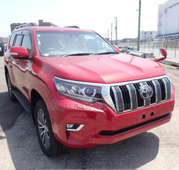 Toyota Land Cruiser Prado 2019 Maroon