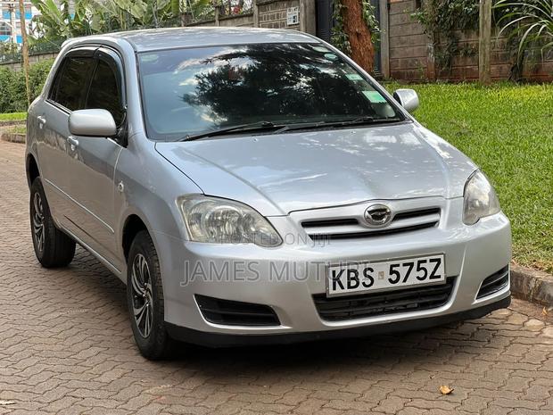 Toyota Allex 2006 Silver