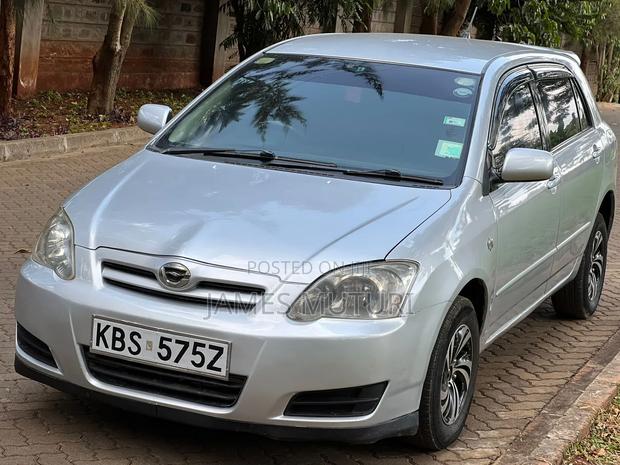 Toyota Allex 2006 Silver