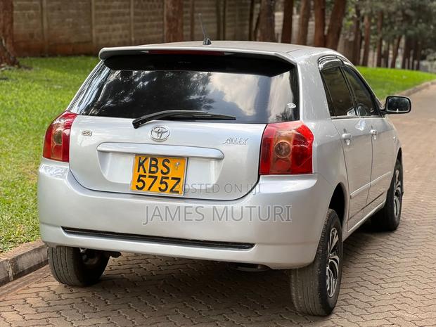 Toyota Allex 2006 Silver