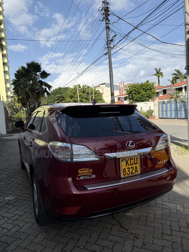 Lexus RX 270 2012 Red
