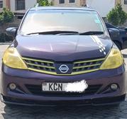 Nissan Tiida 2011 Maroon for sale