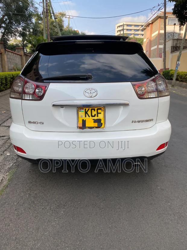 Toyota Harrier 2008 White