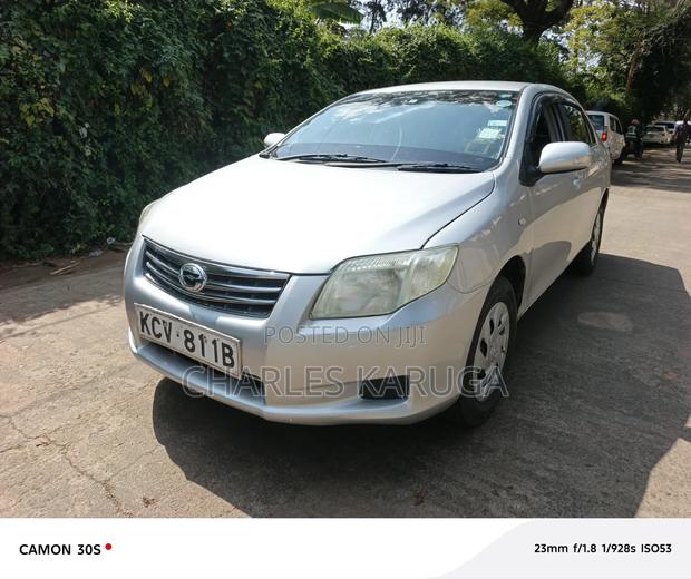 Toyota Axio 2012 Silver