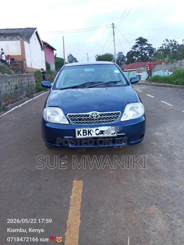 Toyota Corolla 2002 Blue