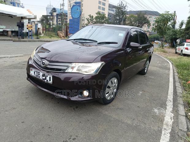 Toyota Axio 2013 Brown