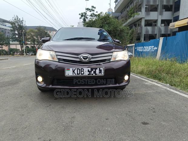 Toyota Axio 2013 Brown