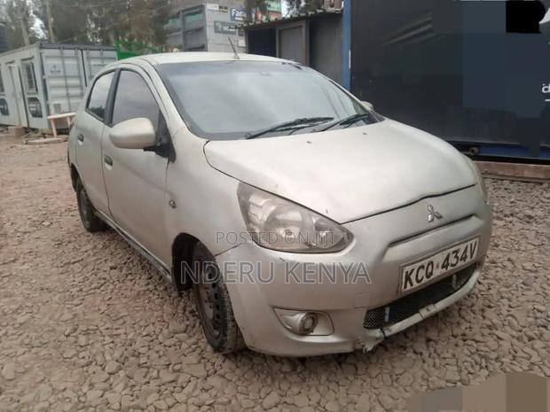 Mitsubishi Mirage 2012 Silver