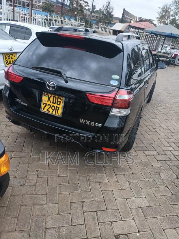 Toyota Corolla Fielder 2015 Black