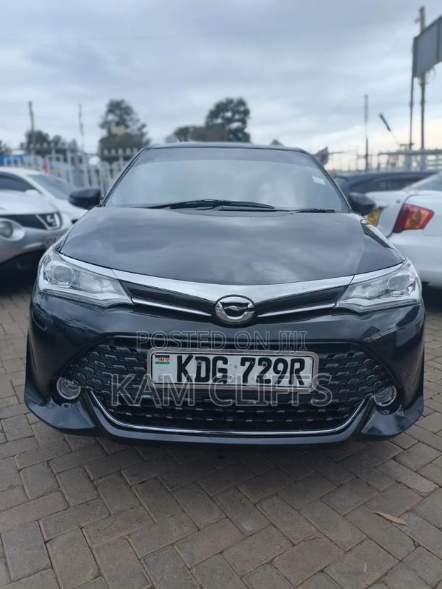 Toyota Corolla Fielder 2015 Black