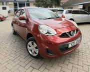 Nissan March 2018 Red for sale
