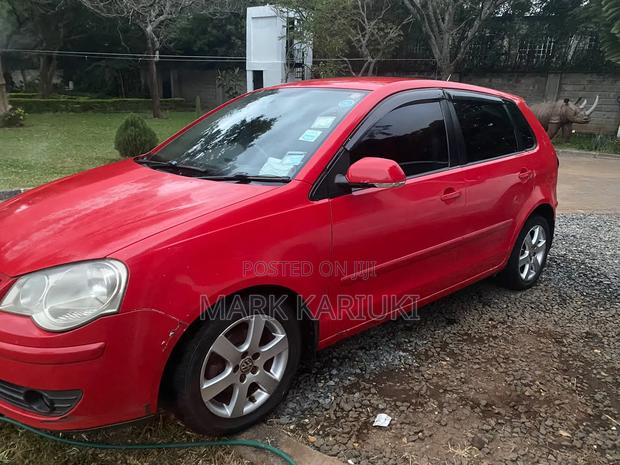 Volkswagen Polo 2008 Red